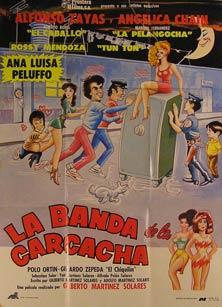 Imagen del vendedor de La Banda de la Carcacha. Movie poster. (Cartel de la Pelcula). a la venta por Wittenborn Art Books