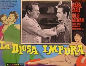 Imagen del vendedor de La Diosa Impura. Movie poster. (Cartel de la Pelcula). a la venta por Wittenborn Art Books