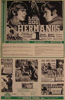 Imagen del vendedor de Los Dos Hermanos. Movie poster. (Cartel de la Pelcula). a la venta por Wittenborn Art Books