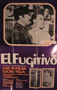 Seller image for El Fugitivo. Movie poster. (Cartel de la Pelcula). for sale by Wittenborn Art Books