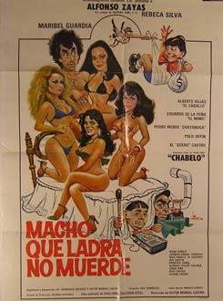 Imagen del vendedor de Macho Que Ladra No Muerde. Movie poster. (Cartel de la Pelcula). a la venta por Wittenborn Art Books