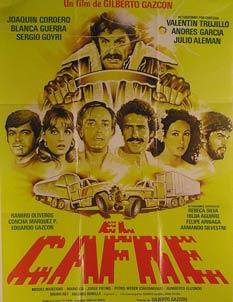 Bild des Verkufers fr El Cafre. Movie poster. (Cartel de la Pelcula). zum Verkauf von Wittenborn Art Books