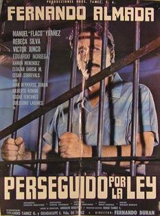 Imagen del vendedor de Perseguido Por la Ley. Movie poster. (Cartel de la Pelcula). a la venta por Wittenborn Art Books