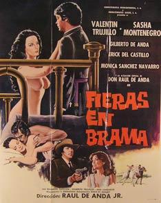 Imagen del vendedor de Fieras en Brama. Movie poster. (Cartel de la Pelcula). a la venta por Wittenborn Art Books