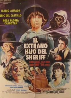 Image du vendeur pour El Extrano Hijo del Sheriff. Movie poster. (Cartel de la Pelcula). mis en vente par Wittenborn Art Books