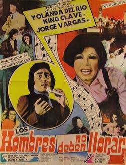 Seller image for Los Hombres No Deben Llorar. Movie poster. (Cartel de la Pelcula). for sale by Wittenborn Art Books