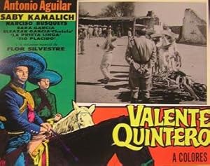 Imagen del vendedor de Valente Quintero. Movie poster. (Cartel de la Pelcula). a la venta por Wittenborn Art Books