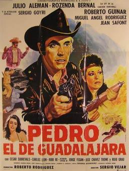 Imagen del vendedor de Pedro El de Guadalajara. Movie poster. (Cartel de la Pelcula). a la venta por Wittenborn Art Books