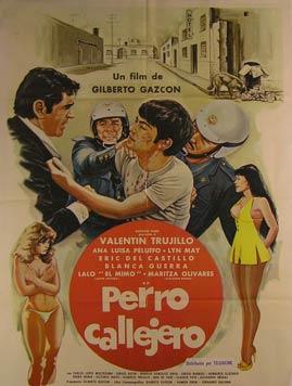 Bild des Verkufers fr Perro Callejero. Movie poster. (Cartel de la Pelcula). zum Verkauf von Wittenborn Art Books