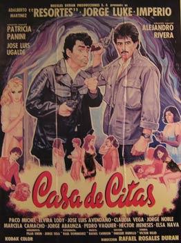 Seller image for Casa de Citas. Movie poster. (Cartel de la Pelcula). for sale by Wittenborn Art Books