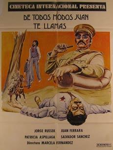 Seller image for De Todos Modos Juan Te Llamas. Movie poster. (Cartel de la Pelcula). for sale by Wittenborn Art Books