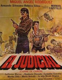 Imagen del vendedor de El Judicial (Carne de Canon). Movie poster. (Cartel de la Pelcula). a la venta por Wittenborn Art Books