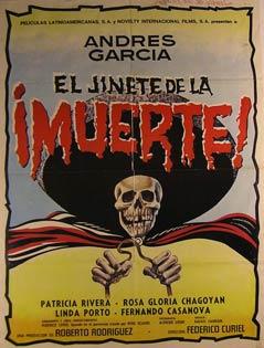 Imagen del vendedor de El Jinete de la Muerte! Movie poster. (Cartel de la Pelcula). a la venta por Wittenborn Art Books