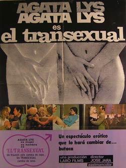 Imagen del vendedor de El Transexual. Movie poster. (Cartel de la Pelcula). a la venta por Wittenborn Art Books