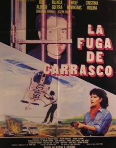 Imagen del vendedor de La Fuga de Carrasco. Movie poster. (Cartel de la Pelcula). a la venta por Wittenborn Art Books