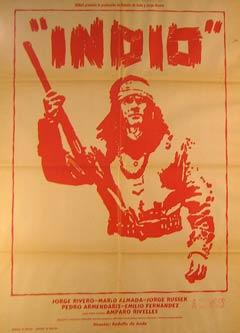 Seller image for Indio. Movie poster. (Cartel de la Pelcula). for sale by Wittenborn Art Books