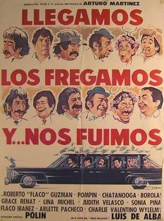 Bild des Verk�ufers f�r Llegamos Los Fregamos y. Nos Fuimos. Movie poster. (Cartel de la Pel�cula). zum Verkauf von Wittenborn Art Books