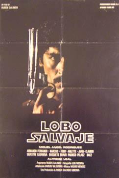 Imagen del vendedor de Lobo Salvaje. Movie poster. (Cartel de la Pelcula). a la venta por Wittenborn Art Books