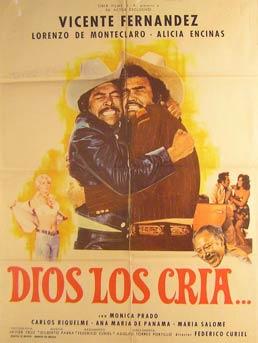 Imagen del vendedor de Dios Los Cria. Movie poster. (Cartel de la Pelcula). a la venta por Wittenborn Art Books