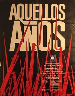 Imagen del vendedor de Aquellos Aos. Movie poster. (Cartel de la Pelcula). a la venta por Wittenborn Art Books