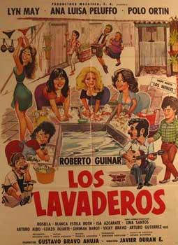 Bild des Verkufers fr Los Lavaderos. Movie poster. (Cartel de la Pelcula). zum Verkauf von Wittenborn Art Books