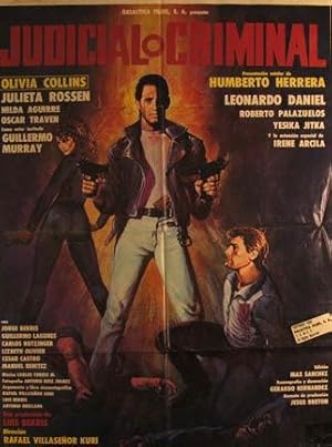 Imagen del vendedor de Judicial Criminal. Movie poster. (Cartel de la Pelcula). a la venta por Wittenborn Art Books