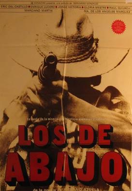 Image du vendeur pour Los de Abajo. Movie poster. (Cartel de la Pelcula). mis en vente par Wittenborn Art Books