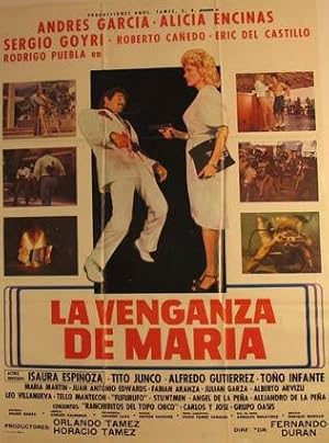 Imagen del vendedor de La Venganza de Maria. Movie poster. (Cartel de la Pelcula). a la venta por Wittenborn Art Books