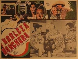 Seller image for Nobleza Ranchera. Movie poster. (Cartel de la Pelcula). for sale by Wittenborn Art Books