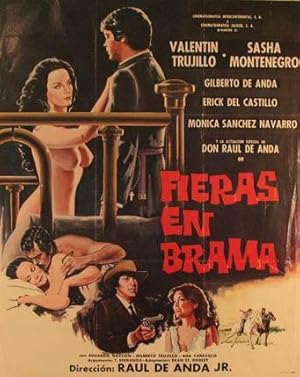 Imagen del vendedor de Fieras en Brama. Movie poster. (Cartel de la Pelcula). a la venta por Wittenborn Art Books