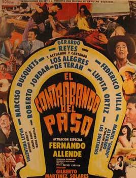 Imagen del vendedor de El Contrabando del Paso. Movie poster. (Cartel de la Pelcula). a la venta por Wittenborn Art Books