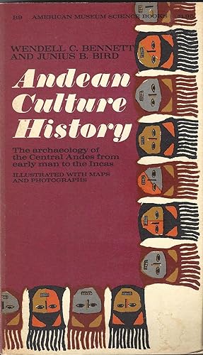 Seller image for Andean Culture History (American Museum Science Books) for sale by Cameron Park Books