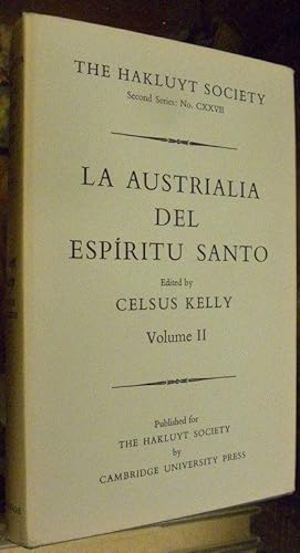 Immagine del venditore per LA AUSTRIALIA DEL ESPIRITU SANTO venduto da Parnassus Book Service, Inc