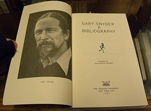 Seller image for GARY SNYDER, A BIBLIOGRAPHY for sale by Parnassus Book Service, Inc
