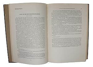 Seller image for [Church:] A note on the Entscheidungsproblem (+) Correction to A note on the Entscheidungsproblem (+) Review of "A. M. Turing. On Computable numbers, with an application to the Entscheidungsproblem" (+) [Post:] Finite combinatory processes-formulation. - [LANDMARK VOLUME IN THE HISTORY OF LOGIC] for sale by Lynge & Sn ILAB-ABF