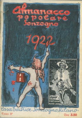 Almanacco popolare Sonzogno 1922.