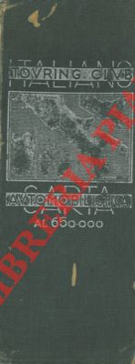 Carta automobilistica del Toring Club Italiano. Foglio II° ; Italia meridionale e Isole.