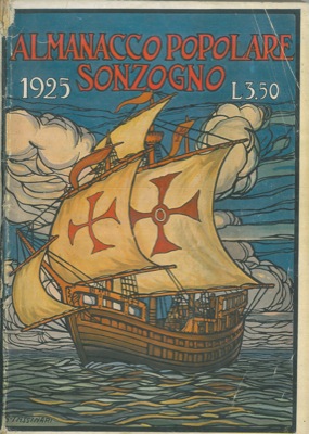 Almanacco popolare Sonzogno 1925.