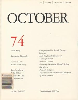 OCTOBER 74: ART/ THEORY/ CRITICISM/ POLITICS - FALL 1995