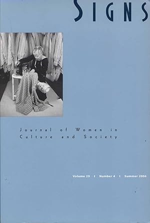 Seller image for Signs: Journal of Women in Culture and Society, Volume 29, Number 4, Summer 2004 for sale by Books Do Furnish A Room