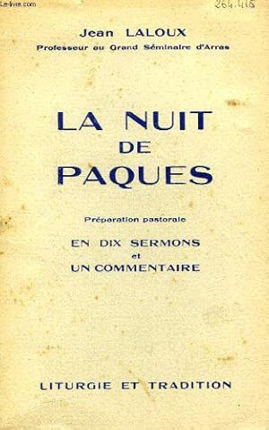 Seller image for La nuit de paques for sale by JLG_livres anciens et modernes