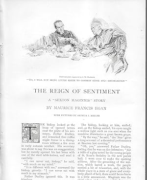 Seller image for The Reign Of Sentiment: A Sexton Maginnis Story for sale by Legacy Books II