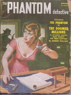 Bild des Verkufers fr THE PHANTOM DETECTIVE: Spring 1952 ("The Doomed Millions") zum Verkauf von Books from the Crypt