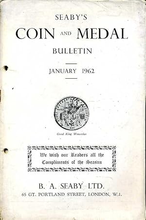 Seaby's Coin and Medal Bulletin : January 1962 - December 1962