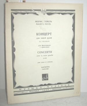 Concerto pour la main gauche (Partitur für Piano und Orchester)