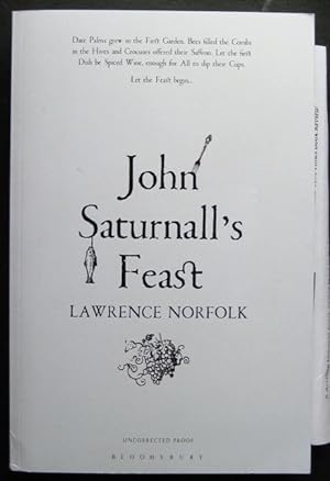 Seller image for John Saturnall's Feast: [a novel] for sale by James Fergusson Books & Manuscripts