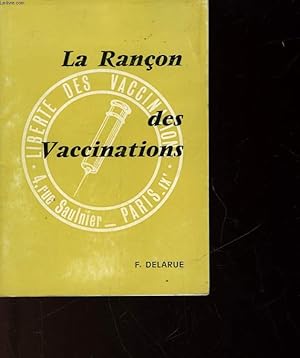 Seller image for LA RANSON DES VACCINATIONS for sale by Le-Livre