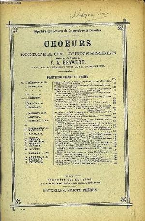 Bild des Verkufers fr DOUBLE CHOEUR DE COLINETTE A LA COUR zum Verkauf von Le-Livre