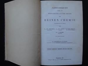 Seller image for Jahresbericht Ueber Die Fortschritte Auf Dem Gebiete Der Reinen Chemie . 8.Jahrgang, 1880 for sale by Malota