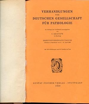 Seller image for Verhandlungen der Deutschen Gesellschaft fr Pathologie. 43. Tagung, for sale by Antiquariat am Flughafen
